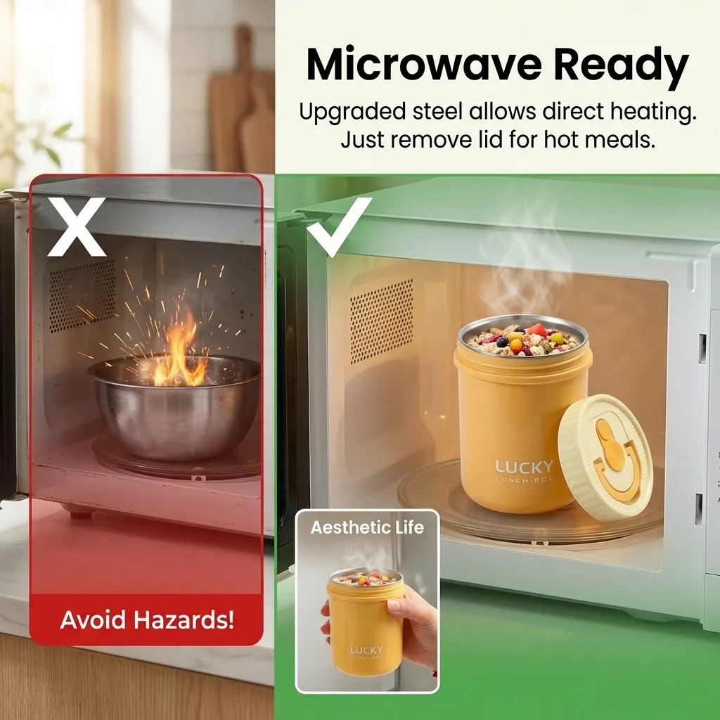 กล่องอาหารกลางวันสแตนเลส 304 ป - Food Storage Oven Safe บทวิจารณ์และราคา