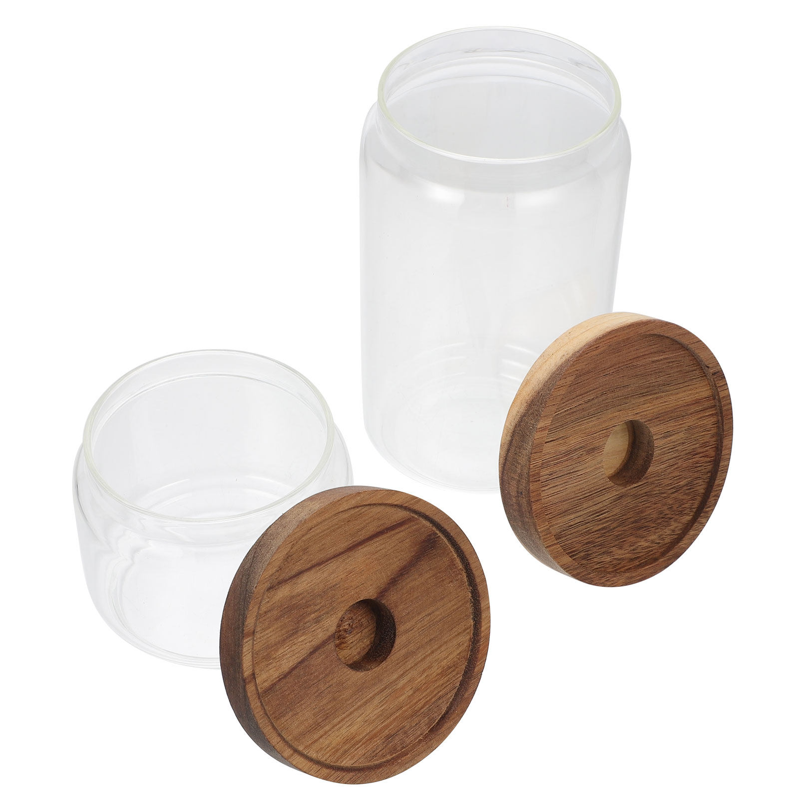 ชุดโหลแก้วเก็บอาหาร 2 ชิ้น ฝาป - Food Storage Containers บทวิจารณ์และราคา