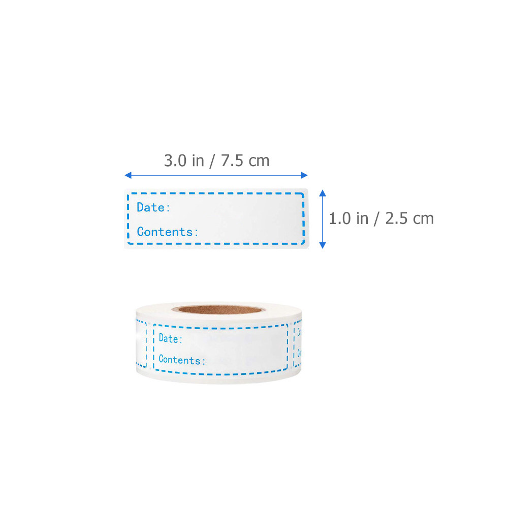 สติกเกอร์ฉลากอาหารแบบลอกแล้วติ - Food Storage Labels บทวิจารณ์และราคา