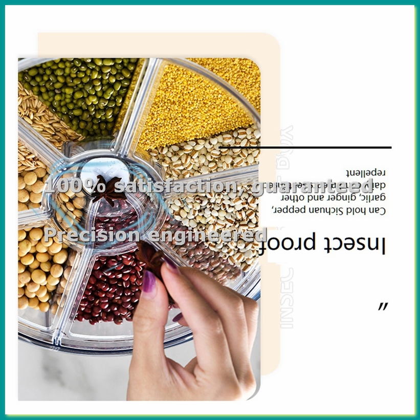 กล่องเก็บซีเรียลแบบ 6 ช่อง พร้ - Food Storage Containers บทวิจารณ์และราคา