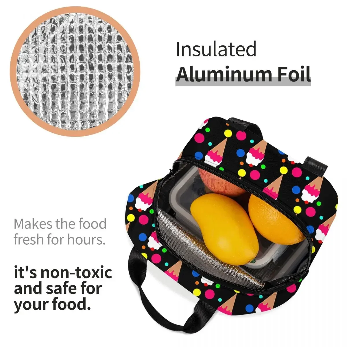 กระเป๋าใส่อาหารกลางวันแบบพกพาส - Food Storage Bag บทวิจารณ์และราคา