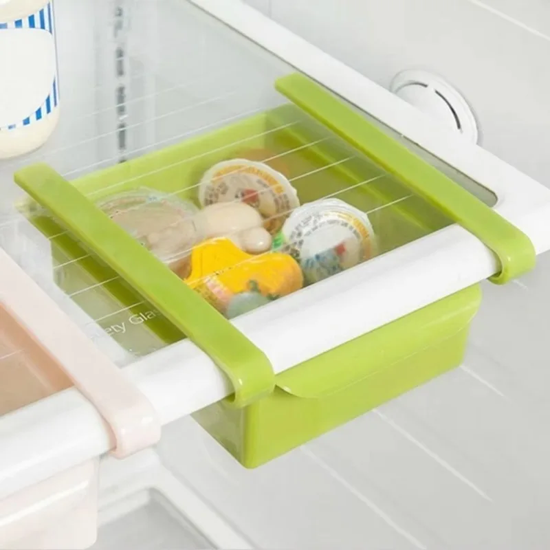 สไลด์ห้องครัวตู้เย็นตู้แช่แข็ง - Food Storage With Dividers บทวิจารณ์และราคา