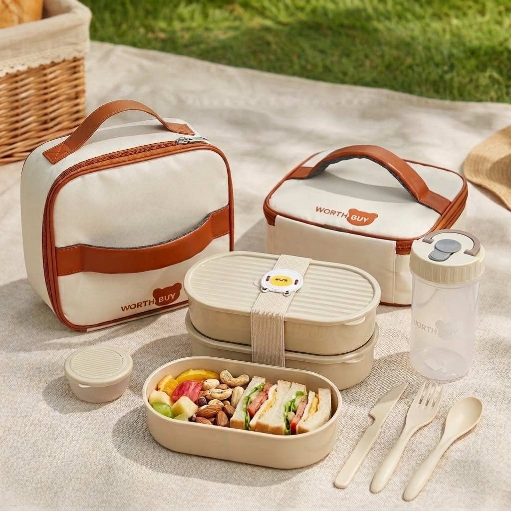 ชุดกล่องอาหารกลางวันพลาสติกแบบ - Food Storage Oven Safe บทวิจารณ์และราคา