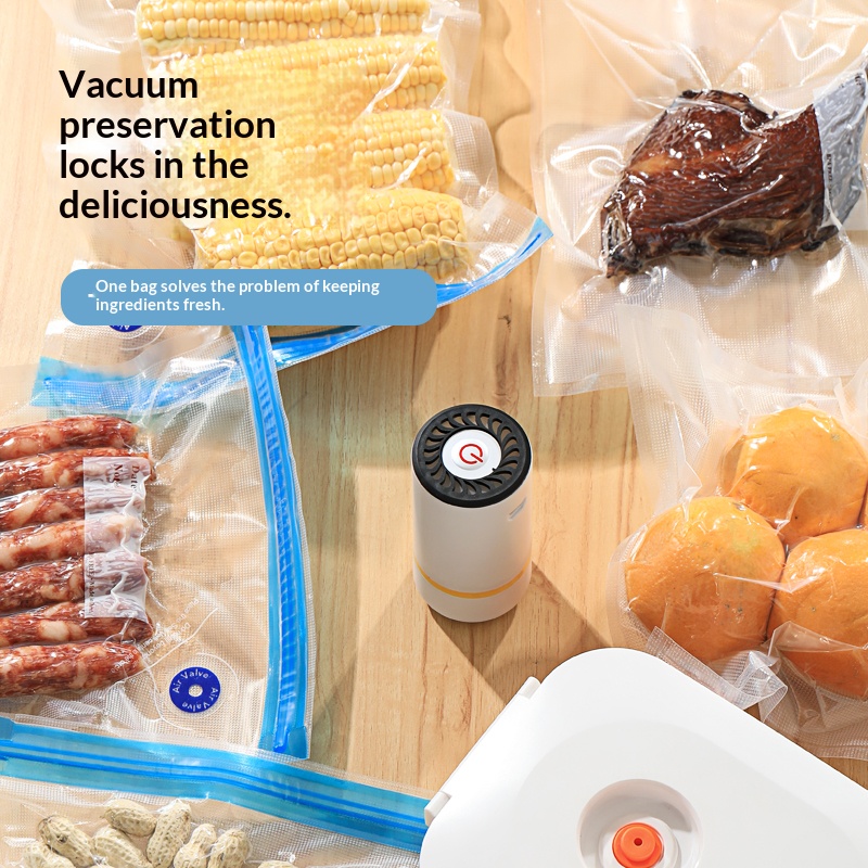 ถุงเก็บอาหารสุญญากาศแบบใช้ซ้ำไ - Food Storage Bag บทวิจารณ์และราคา